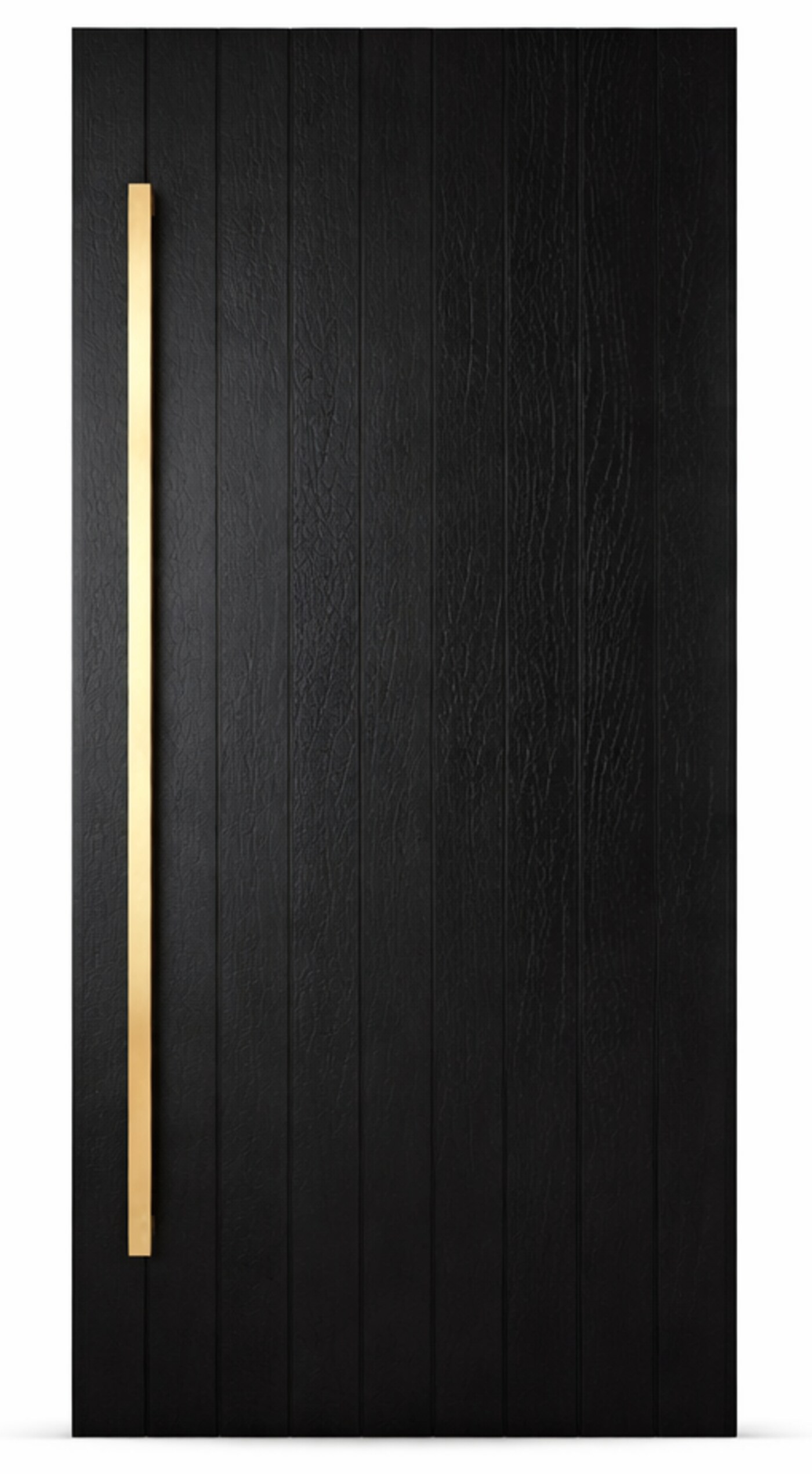 PILLAR bespoke pivot door, Thermory Ignite Spruce cladding