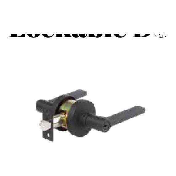 Decorus Keyed Lockable lever by N2LOK, available through Bespoke Doors