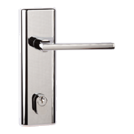 Infinity Decorus Multifunction entry set by N2LOK, available through Bespoke Doors