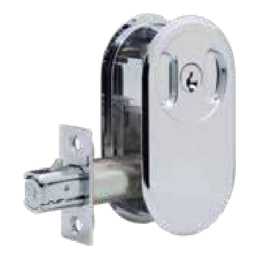 Pocket Door Lock Passage or privacy by N2LOK, available through Bespoke Doors