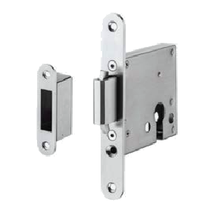 Sliding Mortice Locks Oval and euro profile by Zanda, available through Bespoke Doors