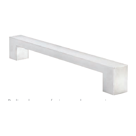 Polo Radiused square bar by Zanda, available through Bespoke Doors