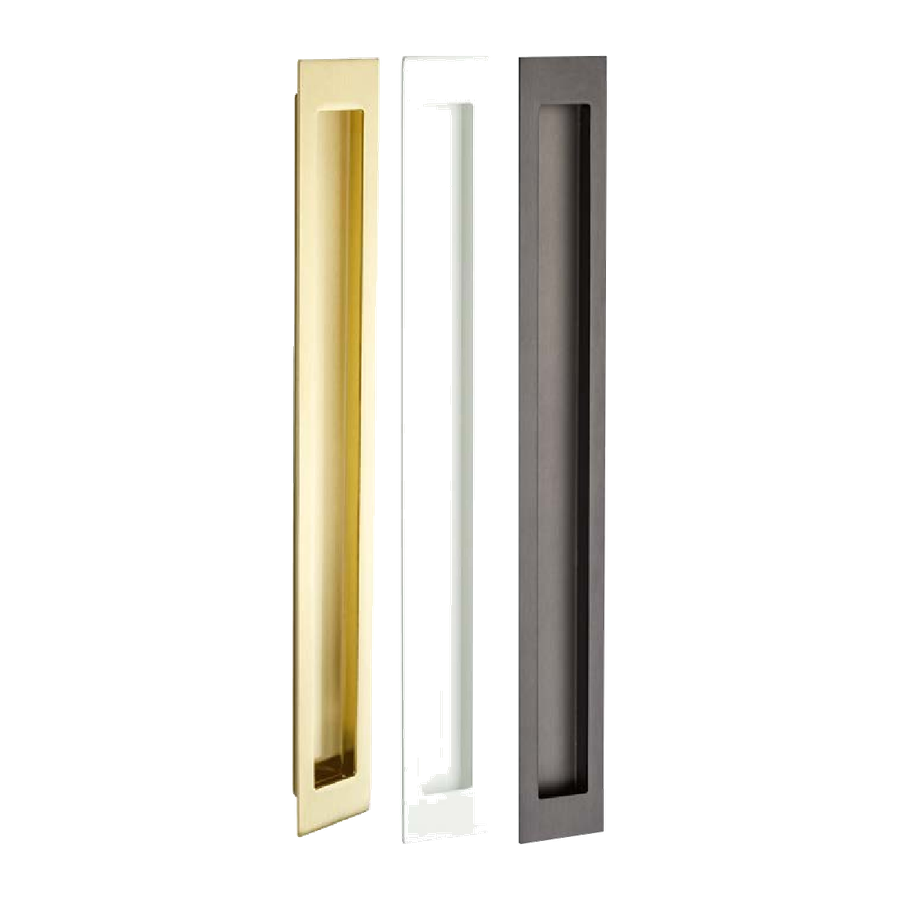 Visca Privacy Flush Pull Kit Privacy cavity suite by Zanda, available through Bespoke Doors
